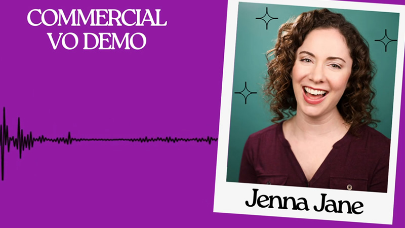 Jenna Jane Commercial VO Demo Reel